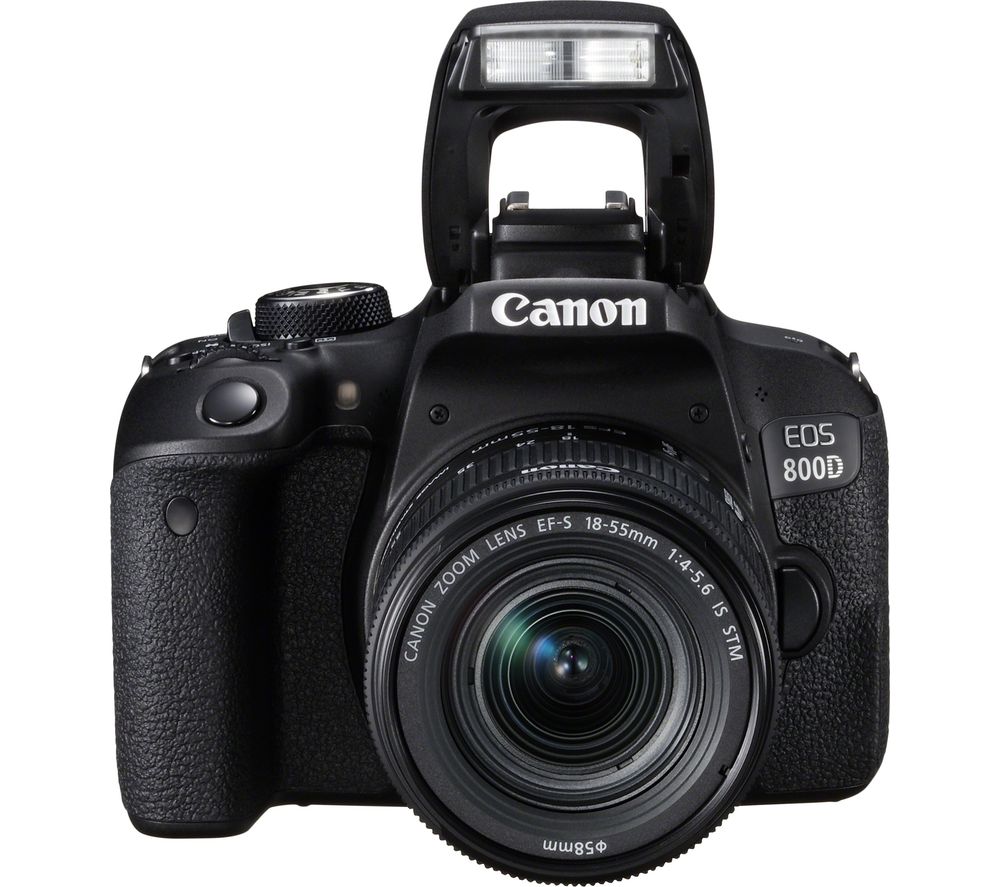 Canon EOS 800D with lens EF-S 18-55mm f3.5-5.6 IS STM III